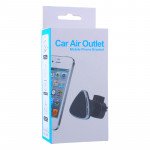 Wholesale Triangle Heavy Duty Magnetic Air Vent Car Mount Holder M020 (Black)
